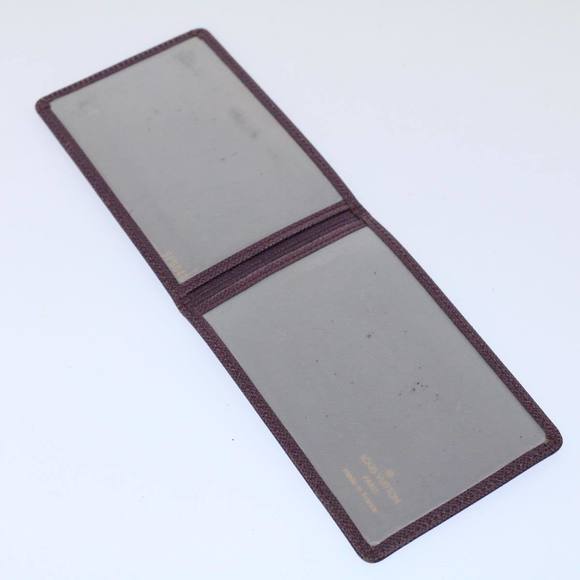 LOUIS VUITTON Vernis Epi Day Planner Cover Wallet 9Set Bronze Gris Auth ki3638 - Picture 6 of 16